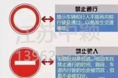 以下道路交通標志老司機都不一定知道？90%人都會混淆！