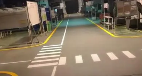 打造高效廠區(qū)停車位劃線與江蘇中穎合作，一切盡在掌握